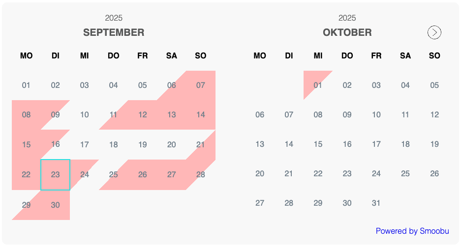 Beispiel Kalender-iFrame