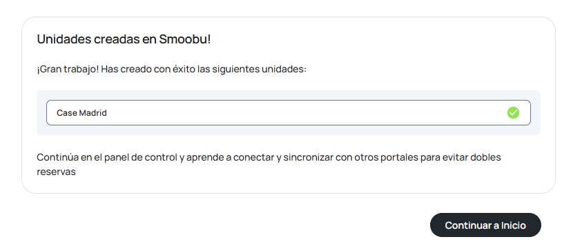 Continuar a inicio