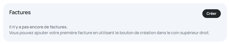 Créer nouvelle facture screenshot